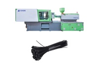 Attache de câble en nylon en plastique PA PA66 autobloquant à vitesse rapide faisant la machine