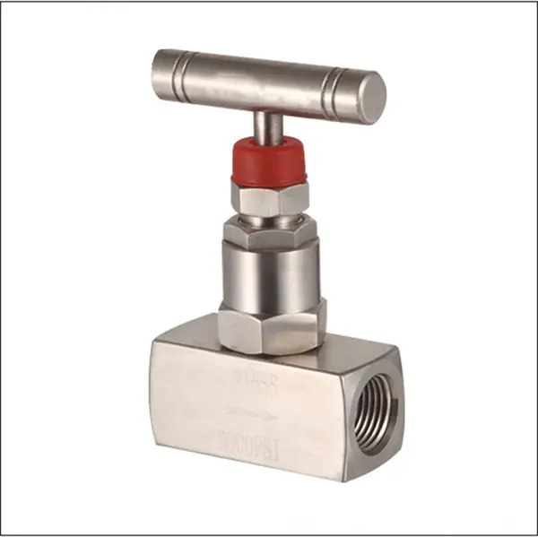 1/2" Female 6000 psi Stainless Steel Hydraulic Flow Control Valve Male Female Needle Valve