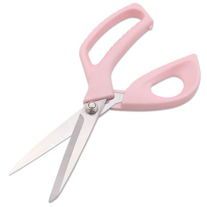 Lu Ban's Work Tailor Scissors Stainless Steel Plastic Handle Medium Size For Sewing Fabric Cutting - Product Image 2