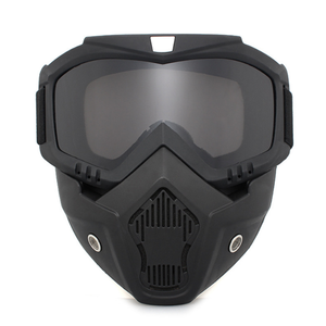 Lunettes de motocross modernes en silicone Darklight, coupe-vent, protection UV, tout-terrain - Product Image 4