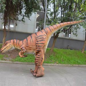 Costume de dinosaure du monde de <span class=keywords><strong>Dino</strong></span> de parc d'attractions Jambes cachées réalistes pour parc à thème - Product Image 6