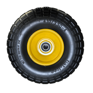 10 Inch PU Foam Polyurethane Solid Pneumatic Tires <strong>Air</strong> Less Tires <strong>Wheels</strong> for Wheelbarrow Garden Carts <strong>Dolly</strong> - Product Image 2