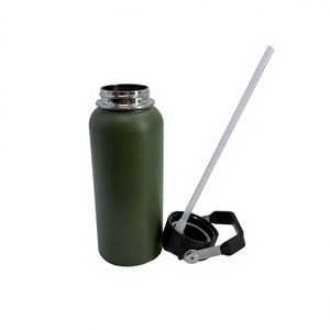 Bouteille isotherme en acier inoxydable de 1000 ml, écologique, personnalisable pour entreprise, sport, camping, double paroi, 6-12 (ventes en gros) - Product Image 4
