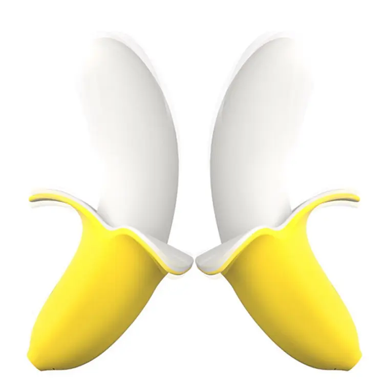 Vibromasseur banane rechargeable par USB, vibrateur banane, point G, vagin, Clitoris, jouet sexuel pour femmes