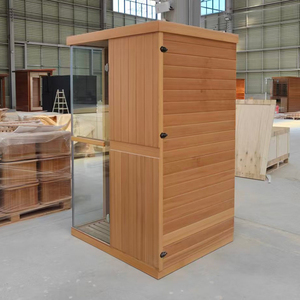 Sauna en bois de pruche de qualité commerciale pour 2 personnes avec contrôle de la température et éclairage LED pour hôtel et <span class=keywords><strong>centre</strong></span> de spa - Product Image 3