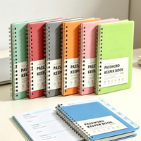 Carnet A5 personnalisé de haute qualité en PP rigide, imprimé sur mesure, étanche, pour enfants, fournitures scolaires, cadeau en gros