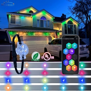 Постоянные рождественские светодиодные гирлянды 12В/24В, 30 мм, RGBW, с контроллером UCS2904 и Wi-Fi, гарантия 5 лет - Product Image 1