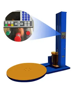 Mesin pembungkus kemasan otomatis sepenuhnya Wrapper peralatan kemasan Film plastik otomatis mesin kemasan Film regang