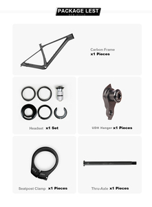 Spcycle-Cadre de <span class=keywords><strong>VTT</strong></span> T1000 en <span class=keywords><strong>carbone</strong></span>, support UDH, 12x2025mm, routage interne complet, 29er, nouveauté 148 - Product Image 6