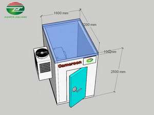 <span class=keywords><strong>ตู้</strong></span>เก็บความ<span class=keywords><strong>เย็น</strong></span>แบบวอล์กอินปรับแต่งได้พร้อมระบบทำความเย็นแบบโมโนล็อกอุณหภูมิเดียวคอมเพรสเซอร์ระบบระบายความร้อนด้วยอากาศ - Product Image 6