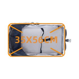 Bán buôn mèo và chó Xe đẩy du lịch tàu sân bay 4 bánh xe di động gấp vật nuôi xe đẩy vật nuôi chó xe đẩy - Product Image 5