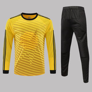 Camisetas de Portero de Fútbol Transpirables de Manga Larga para Verano, Diseño Personalizado, Conjunto de Uniforme de Portero 100% Poliéster - Product Image 4