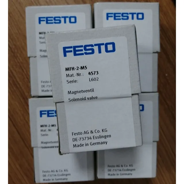 One New MFH-2-M5 Solenoid 4573 Brand New Original Spot Plc