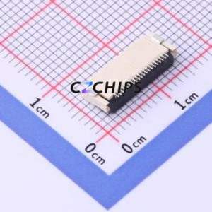 FPC-0.5HF-20PWBH20 FFC/FPC Connector SMD,P=0.5mm Connector Flip Cover Type Double Side Contact / Top Bottom Contact 20P 0.5mm - Product Image 2