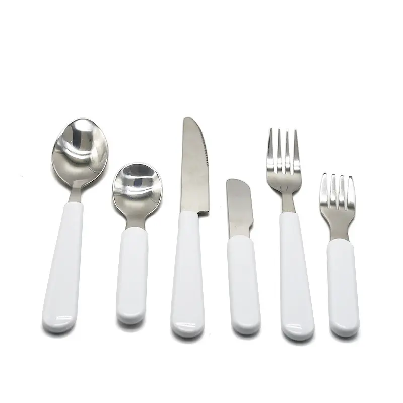 أدوات مائدة من روبيسوب, أدوات مائدة مخصصة من روبيسوب ، سكين نقل حراري وشوكة ملعقة وملاعق ، أدوات مائدة