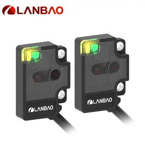 LANBAO 2020 nueva foto de sensor de control de 50cm NPN NC 10-30V DC fotoeléctrico Interruptor de sensor