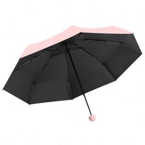 Sombrilla de Sol Compacta y Portátil para Mujer, Moderna, de Doble Uso, con Protección UV del 50%, Ligera, Tipo Cápsula, para Días Soleados y Lluviosos - Product Image 1