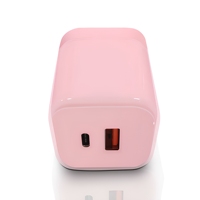 Chargeur rapide GaN 35W PD 3.0 QC2.0/3.0 FCP avec protection OTP/OCP, ignifuge, USB-A Type-C 5V/3A, pliable, pour montre connectée et écouteurs