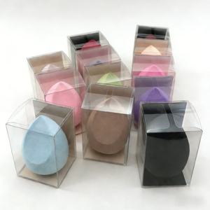 Caja de Plástico Transparente de PVC/PET para Cosméticos, Caja Plegable para Esponjas de Maquillaje, Marca Privada, Tendencias de Belleza - Product Image 2