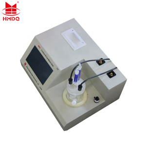 Penguji kadar air minyak Transformer, alat memancing otomatis, penguji kandungan air, min Coulometric Karl Fischer Titrator - Product Image 2