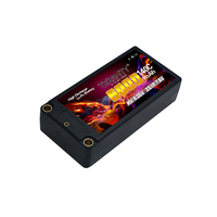 TERANTY 2S 7.6V HV baterai Lipo 6000mAh 140C casing keras dengan colokan T untuk mobil RC perahu truk tangki kendaraan Truggy Buggy Xpand Rally