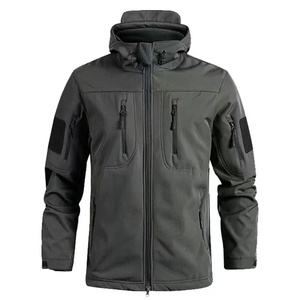 Chaqueta de Forro Polar Cálida de Camuflaje para Hombre, Impermeable, para Otoño e Invierno, para Escalar al Aire Libre - Product Image 4