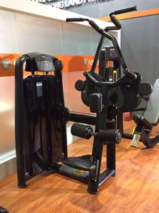 Machine de tirage vertical (Lat Pulldown) professionnelle avec pile de poids de 100 kg, équipement de musculation robuste de 300 kg pour le renforcement du dos en salle de sport - Product Image 2