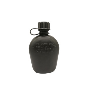 Muestra Gratis, Botella de Agua Negra de PE para Cantina, Ideal para Viajes y Campamentos - Product Image 4