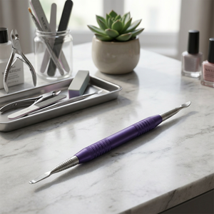 ASAP Stainless Steel Reusable Double-Use Cuticle Pusher Tool for <b>Acrylic</b> <b>Gel</b> & Natural <b>Nails</b> <b>Nail</b> Scraper Salon & Home Use - Product Image 2