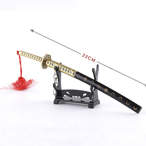 Nouveau style en alliage de métal Katana jouet épées Mikazuki Munechikas-Toukens <span class=keywords><strong>Ranbu</strong></span> presse en ligne pour éjecter l'épée pour cadeau - Product Image 3