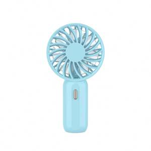 Gift Items 2025 Creative 500mah Portable <b>Mini</b> <b>Hand</b> Held Fan with Light for Useful Products for Men/women/children's Daily Life - Product Image 3