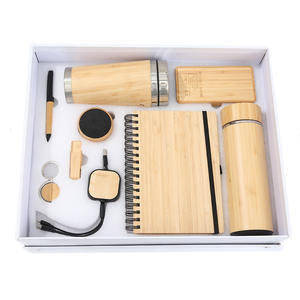 Coffret Cadeau d'Entreprise : Boîte Cadeau <span class=keywords><strong>en</strong></span> Bois de Bambou avec Batterie Externe, Carnet à Feuilles Mobiles, Tasse Thermique pour Cadeaux d'Entreprise <span class=keywords><strong>en</strong></span> Gros pour les Fêtes - Product Image 5