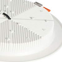 Downlight LED SMD ultra-fin en aluminium blanc 3W-30W pour usage intérieur (maison, bureau et centre commercial) – Découpe de 55 mm, angle de faisceau de 120°