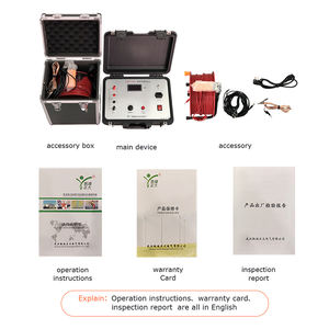 Probador de resistencia de continuidad de tierra de alta precisión para pruebas y mantenimiento de seguridad eléctrica industrial - Product Image 5