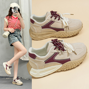 Zapatos Deportivos Transpirables para Mujer, Verano 2026, Estilo Coreano, Versátiles, con Suela Gruesa, Casuales, para Correr - Product Image 1