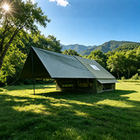 Tente de camping gonflable étanche pour 3-4 personnes, tente familiale de glamping en Oxford, Carpas Para De Lujo, grande tente de camping gonflable imperméable