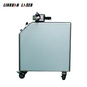 Mesin pembersih Laser serat Laser 200w, mesin pembersih Laser penghilang karat logam baja tahan karat 300w 500w 1000w