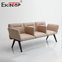 Canapé d'angle moderne Ekintop pour salon, ensemble de canapés de loisirs minimalistes, fauteuil de salon de luxe léger, chaise longue paresseuse