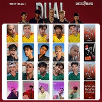 Juego de 5 Fototarjetas SANTOS BRAVOS DUAL HD, Kenneth Kaue, Drew Venegas, Tarjetas LOMO Brillantes de Doble Cara, Regalo para Fans, Postales