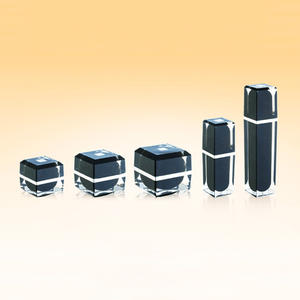 Pots de bouteilles de luxe noir, ensemble d'emballage cosmétique, vente en gros, 2019, 10 pièces - Product Image 5