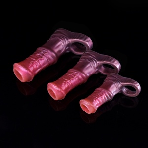 Funda para Pene con Nudo Grande, Estimulador de Clítoris y Punto G, Extensor de Pene, Alargador de Pene, Retrasador de Eyaculación para Hombres - Product Image 5