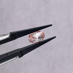 Diamante Rosa Intenso de Laboratorio, Corte Ovalado, 1ct 2ct, Certificado IGI, Starsgem - Product Image 3