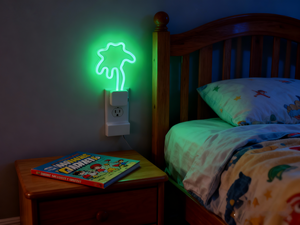 Dễ thương Coco Led Neon ánh sáng ban đêm với 4 màu sắc thay đổi 3D phim hoạt hình đèn cho phòng ngủ của trẻ em trang trí nội thất & Quà Tặng 5V - Product Image 6