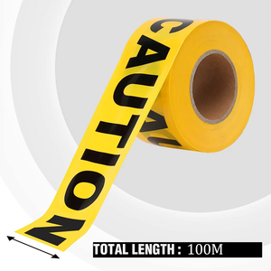 Cinta de Seguridad Impermeable para Construcción, para Áreas Peligrosas, Decoración de Fiestas, Cinta de Precaución para Halloween - Product Image 4