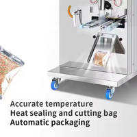 Fabrieks prijs automatische zakkenmaak- en verzegelmachine voor koffie, gedroogd fruit en andere verpakkingsmachines, verticaal, klein formaat.