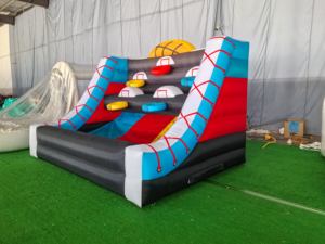 But de football gonflable léger et portable pour jeu de lancer, idéal pour la Journée des sports scolaires et les foires. - Product Image 6