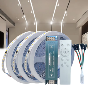 WS2811 luz que fluye agua corriente 2835 DC24V 120Leds/<span class=keywords><strong>M</strong></span> tira LED de carrera de caballos para la decoración de la habitación del hogar lámpara 10M 20M 30M 40M Kit - Product Image 1