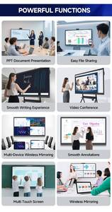 75 Inch Interactive Flat Panel Electronic Whiteboard <strong>Smart</strong> <strong>Board</strong> Touchscreen with OEM Sizes 65 and 86 Inch LED Available - Product Image 5