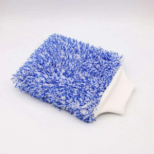 Gants de lavage de voiture en chenille, microfibre corail, pour nettoyage automobile et esthétique - Product Image 3
