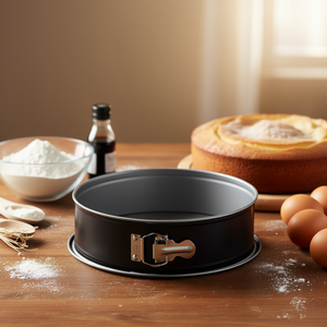 ถาดอบสปริงฟอร์ม 8 ซม. 28 ซม. สีดำ สำหรับทำเค้ก - Product Image 3
